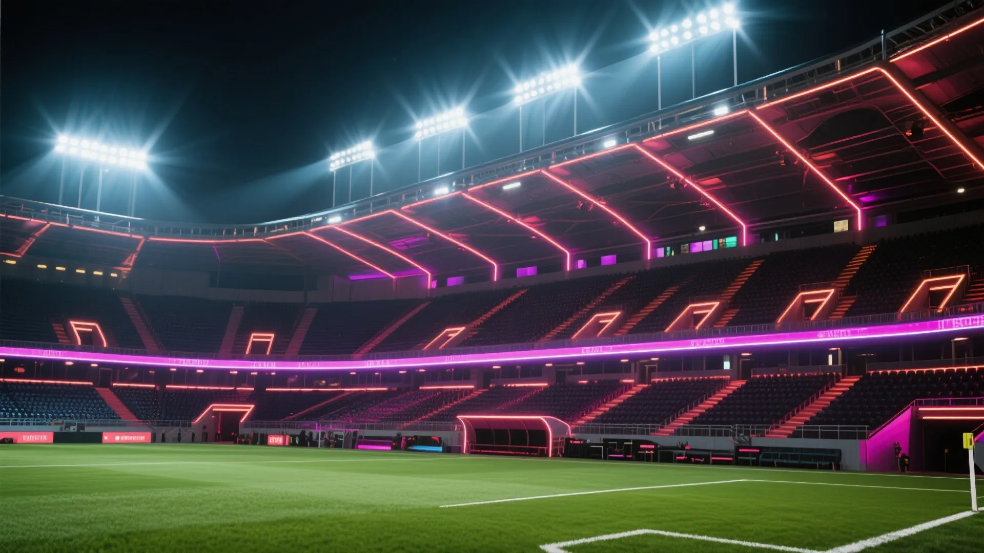 Sports Stadium Background
