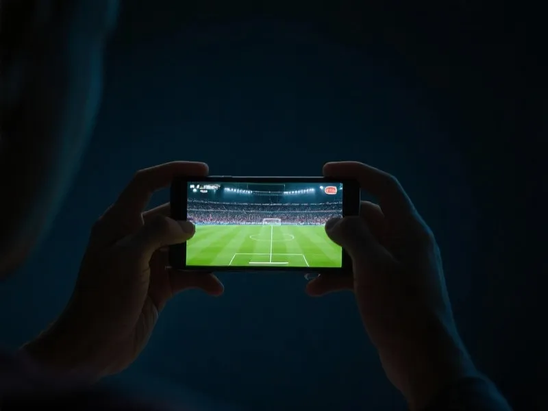 Mobile Sports Viewing